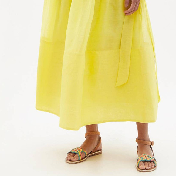 Christian Louboutin Ella Rainbow Braided Sandals - Picture 2 of 15